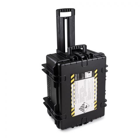 De Raat Lithium-Ion koffer large (zwart)
